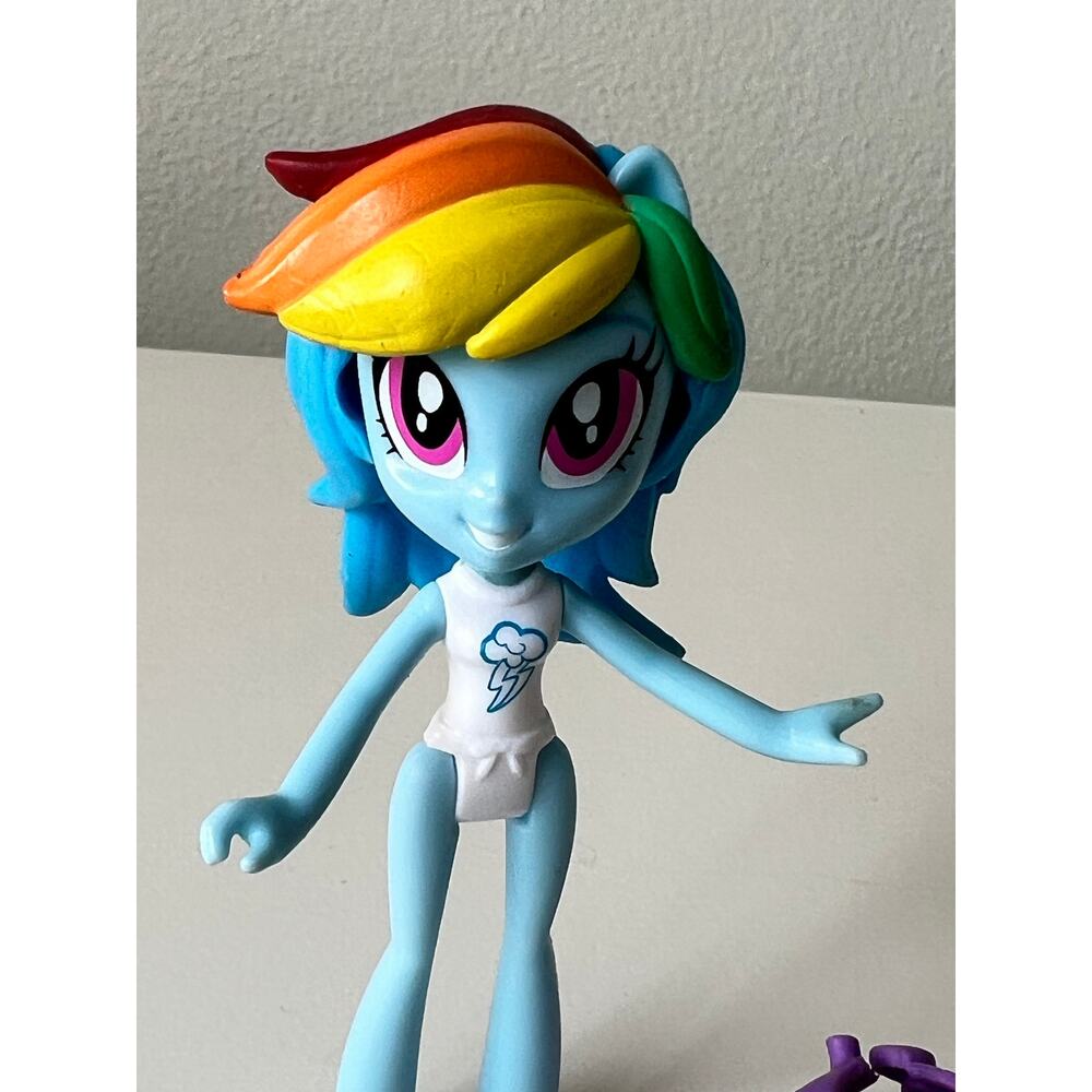 Rainbow Dash My little Pony Equestria Girls Minis with Rairity skirt